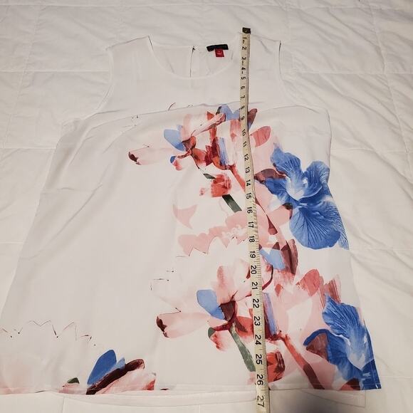 𝅺Vince camuto small womens floral tank top - Picture 4 of 6